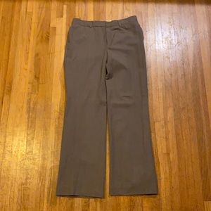Dress pants.  Lined. Size 10 brown
